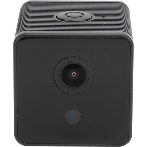 Caméra IP sans fil WiFi compacte 1080p HD avec vision nocturne, détection de mouvement et interphone bidirectionnel pour la maison ou le bureau. (1/5)