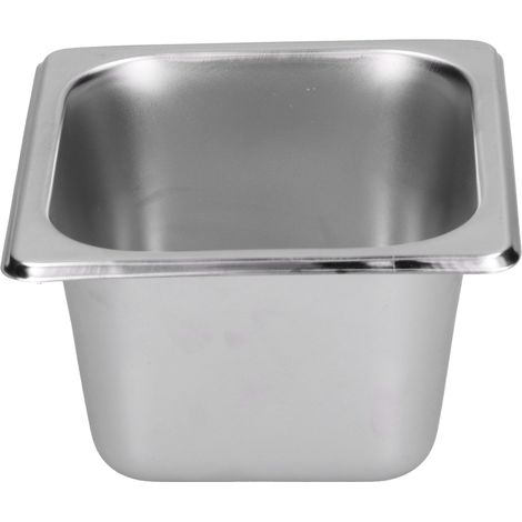 Edelstahlschüssel für Buffet, isolierte Servierschale, Thekenbehälter für Kantine, Hotel, Privatküche, Profi-Set.