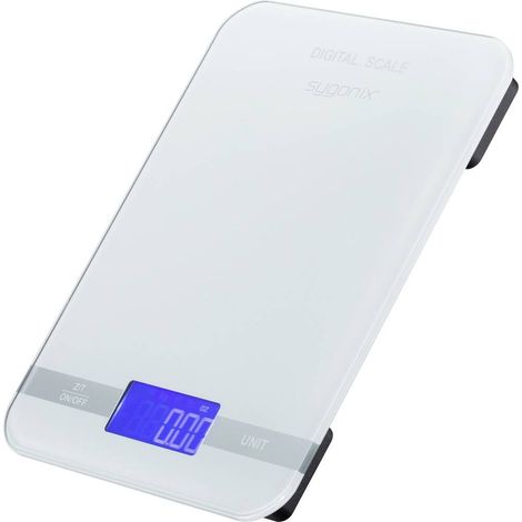 Sygonix Bilancia da cucina digitale digitale Portata max.=5 kg Bianco latte 165 x 220 x 20 (1/5)