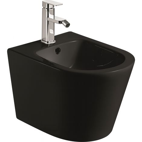 Bidet suspendido TURIN negro mate