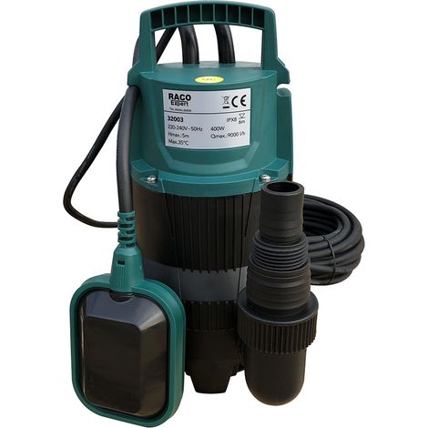 Vide cave plastique 400W eau chargée