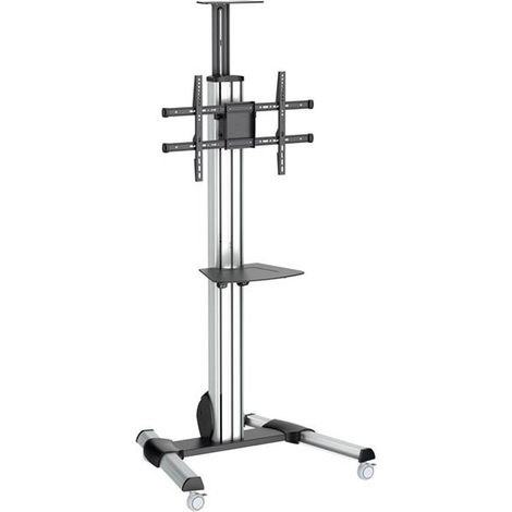 StarTech.com Carro de Transporte para Televisor de 32 a 70 Pulgadas - Carrito AV Móvil Mesa Rodante para TV VESA con Ajuste de un Toque (1/4)
