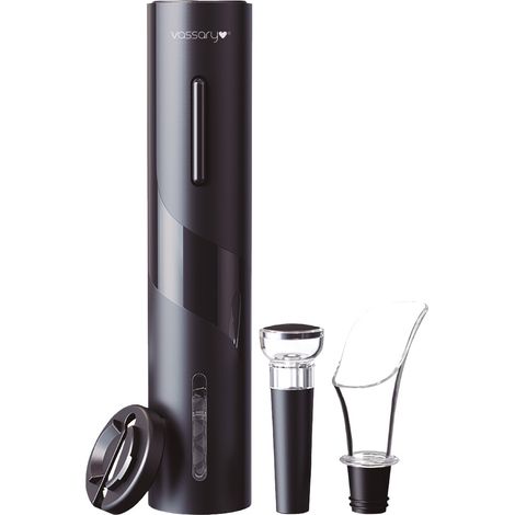 Set sacacorchos automático con tapón de vacío y servidor de vino (1/5)