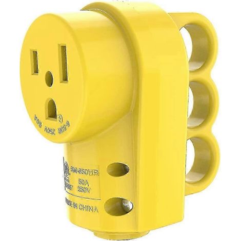 Prise 6-50R, fiche femelle 250 volts 50 ampères, remplacement pour poste à souder 6-50R (1/4)
