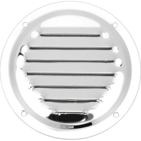 Grille de Ventilation Ronde en Acier Inoxydable 5 Pouces (12mm) pour Cuisine, Camping-car et Bateau (1/5)