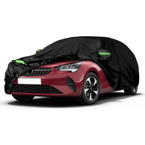 Autoabdeckung wasserdicht für Opel Corsa D E F 3/5-Türer Hatchback, Allwetter-Vollgarage (1/5)