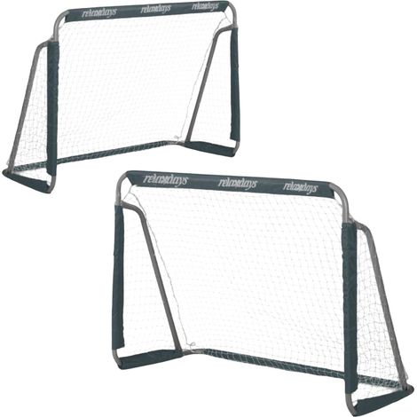Graue fuballtore im 2er set 8