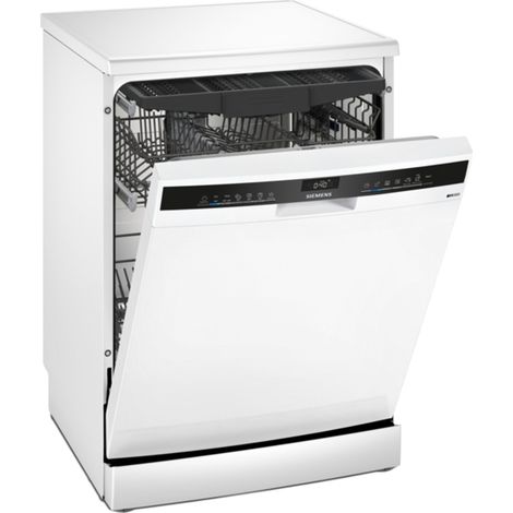 Siemens Stand-Geschirrspüler iQ300 SN23HW02ME EEK D 60 cm 14 Maßgedecke Weiß (1/5)