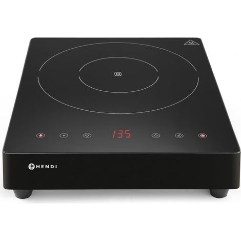 Plaque de cuisson à induction portable tactile, 1 zone de cuisson, Black Line, diamètre 28 cm, 3500 W - Hendi 239421 (1/4)
