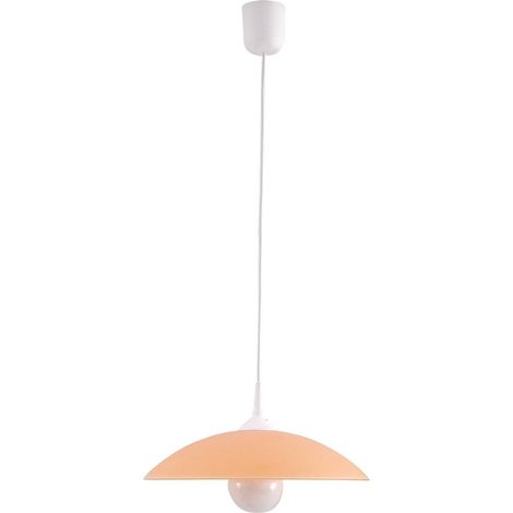Suspension cuisine Rabalux Cupola orange Ø32,5 E27 60W (1/3)
