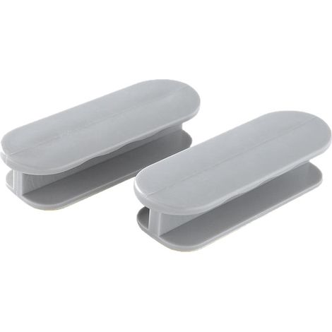 poignées balcon autocollantes plastique/gris pour porte extérieure et placard (1/5)