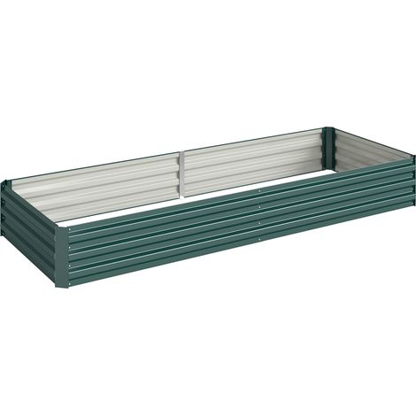 GagaJardiniere sur pied en metal pour exterieur potager pour fleurs et herbes 241x90,5x30 cm (1/5)