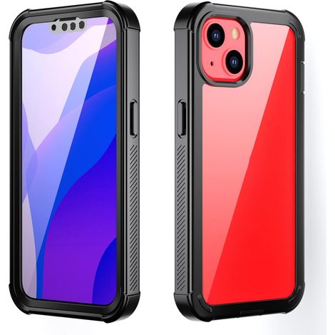 Compatible with iPhone 13 Series - Transparent - Non-yellowing - Drop protection - Slim, non-slip case designed for iPhone 13 5.4 / 6.1 / 6.7 inch (iPhone 13) (1/5)
