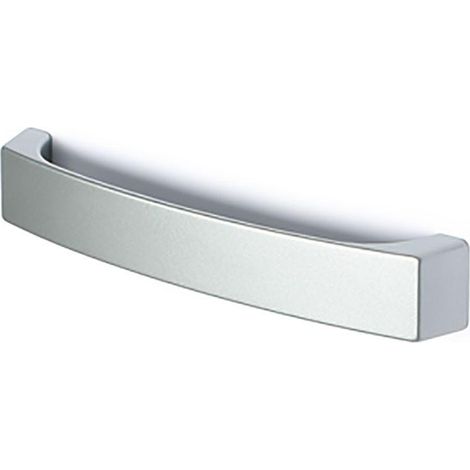 tirador de mueble. ral 9006. longitud 174mm. distancia entre agujeros 160mm (1/2)
