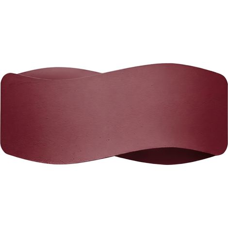Wandleuchten Tila burgund 1xG9 30cm Stahl Sollux (1/5)
