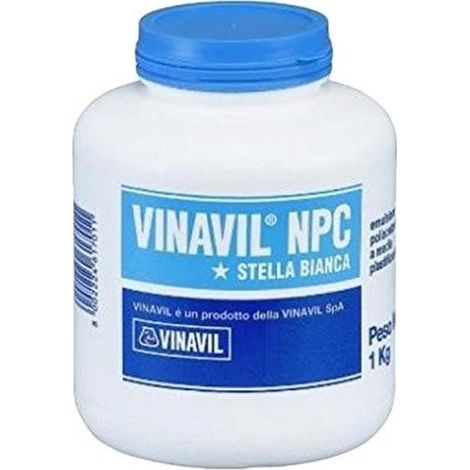 Vinavil Colla Npc 1 Kg Legno Carta Tela Sughero Sughero Stucco -6 PZ - FER 74650 (1/2)