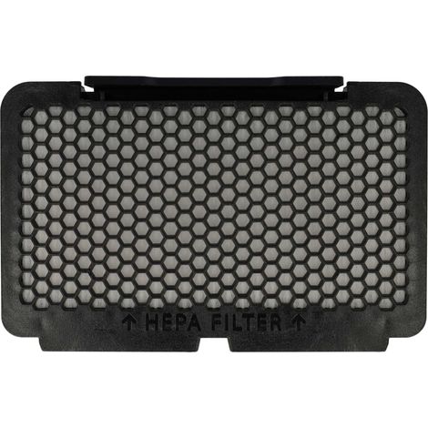 vhbw Staubsaugerfilter kompatibel mit Tefal Silence Force Multicyclonic TW8356HA/412, TW8356KA/410 Staubsauger - HEPA-Filter Schwarz Weiß
