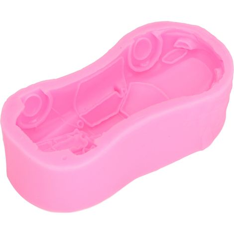 Moule en Silicone en Forme de Rose pour Pâtisserie, Desserts et Crèmes Glacées (1/5)