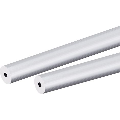 Tube Aluminium 6063 Rond Tube 12mm Diamètre Externe 3mm Interne Diamètre 25cm Longueur Tuyau Tubes 2 Pcs (1/5)
