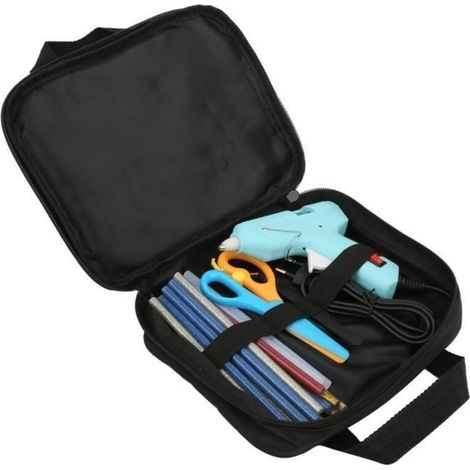 Pistola elettrica professionale per colla a caldo con 20 stick di colla a caldo