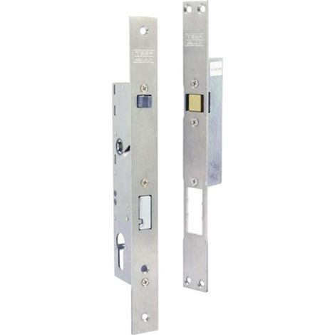 Serrure électrique de portail TCP 25 en acier inoxydable, entrée 25 mm (1/3)