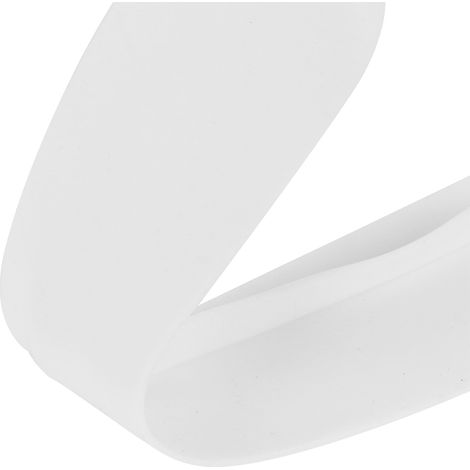 2 pièces Cache-fente de cuisinière résistant à la chaleur et aux graisses, Bande de scellement pour four (Blanc 63 cm)