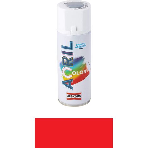 SMALTO AREXONS SPRAY ACRILICO ACRILICOLOR ROSSO TRAFFICO RAL 3020 400 ML (05766)