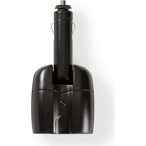 Adaptadores de corriente cc universales adaptador para coche 120w voltaje de entrada 12 v cc 12 v cc corriente maxima de salida por puerto 10 a negro