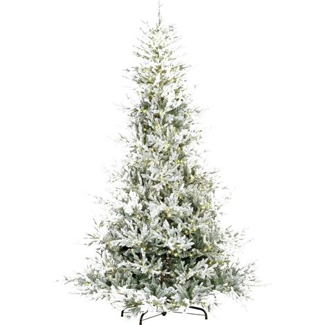 Albero di Natale Bizzotto Hopkins Innevato H 210 cm 1200 MicroLED (1/4)