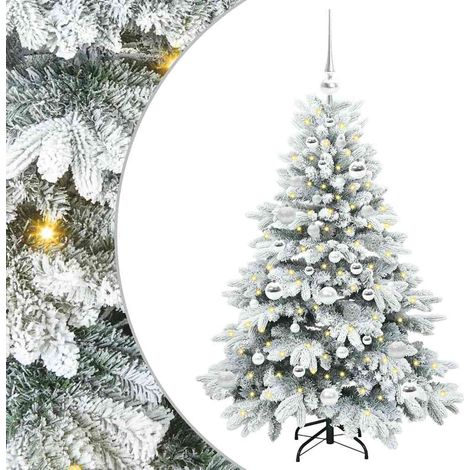 Albero di Natale artificiale con 150 LED Bianco 120 cm PE e PVC vidaXL
