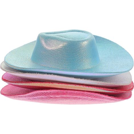 Lot de 4 mini chapeaux de poupée, accessoires de décoration pour maison de poupée, petits chapeaux (1/5)