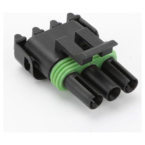 Waterproof and dustproof connector for Delphi DJ3031Y-2.5-21 automotive radiator, 4-pin sensor socket (1/4)