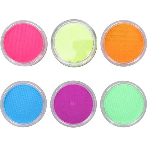 Face Paint Fluorescent Face Body Makeup Painting Pigment for Dancing Party Cosplay (1/5)