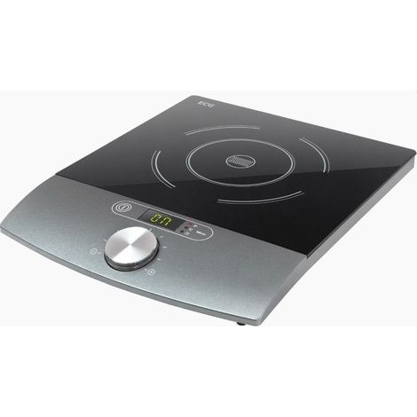 ecg Placa de Inducción Elegante negra 1800 W