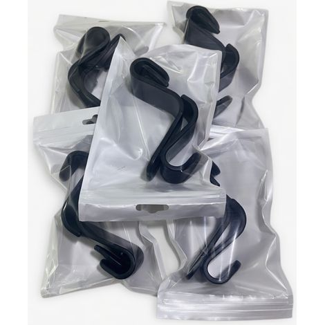 Gancho en S para reposacabezas de coche - reforzado, bolsa de 2 (1/5)