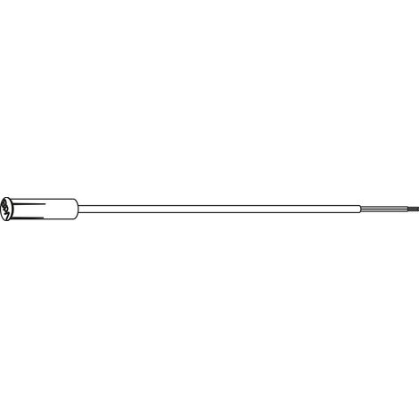 ROTO E-Tec Control Magnetischer Verschluss Sensor VdS B rund Kabel  6 m weiß