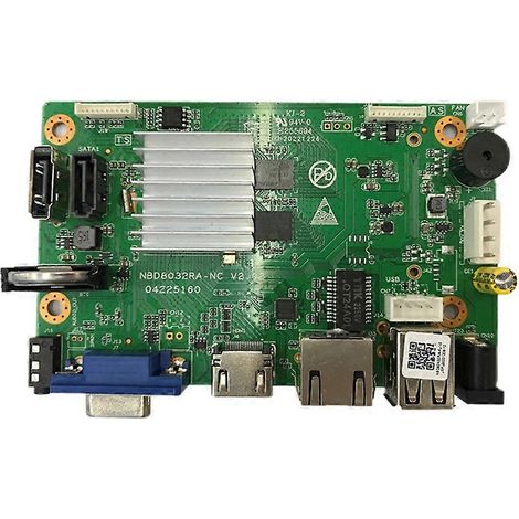 Module NVR 4K Xmeye 10/16/32 canaux prenant en charge la détection des visages et des humanoïdes, sortie HD pour la surveillance mobile via l'application Xmeye (1/5)