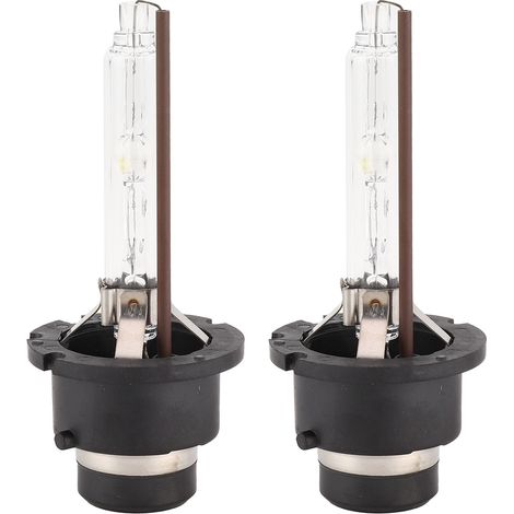 Par de bombillas para faros delanteros D2S de 35 W, 4300 K, 7000 lm, de alto brillo, con clasificación de impermeabilidad IP67. (1/3)