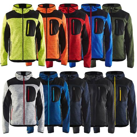 Chaqueta de trabajo de punto Blaklader 4930 - M - Gris oscuro