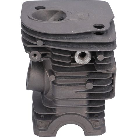 Cylindre piston 42mm + soupape décompression + bougie + joints papier pour tronçonneuse Husqvarna 340 345 (1/5)
