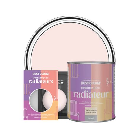Peinture pour Radiateur, Finition Satinée - Vanille Fraise (1/3)