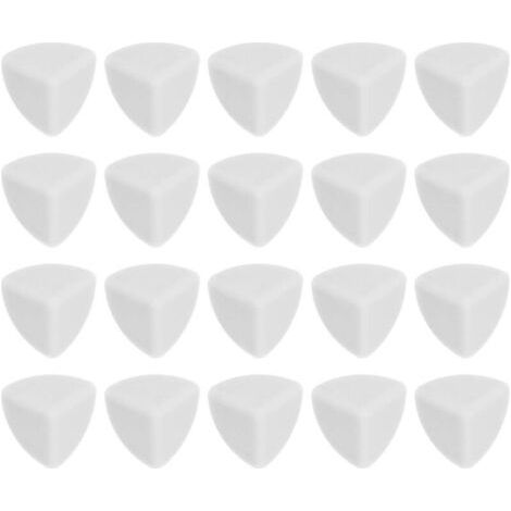 20 pièces protecteurs d'angle en Silicone Anti-Collision pour Bureau Meubles Coins arrondis Blanc Pur (1/4)