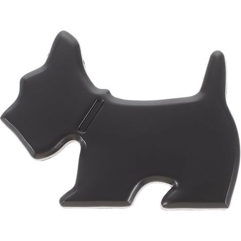 3D pour voiture représentant un chien en métal et papier (1/5)