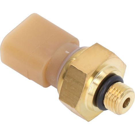 Öldrucksensor 0 bis 6000 bar, robustes Messing-ABS-Gehäuse, 6 bis 36 V, empfindlicher und präziser Drucksensor für Bagger 345C und 345D (1/5)