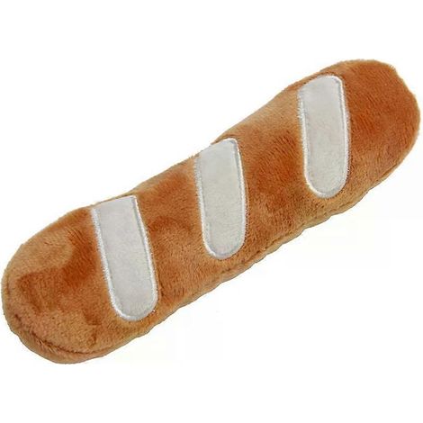 Jouets en peluche à mâcher résistants et sonores, adaptés aux chiens et aux chiots, jouets de nettoyage et de mastication, jouets d'entraînement souples en forme d'os de banane, de légumes ou autres f (1/5)