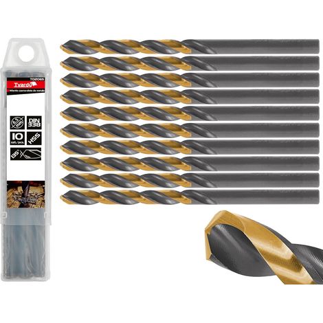 Schwarzer und goldener HSS-Metallbohrer 6,50 mm (10/50/500) (1/4)