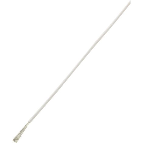 TRU COMPONENTS 1572282 Litze LiY 1 x 0.50 mm² Weiß 10 m (1/2)
