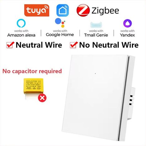Tuya Interruttore Push Smart ZigBee Dimensione: 1 Pulsante (1/4)