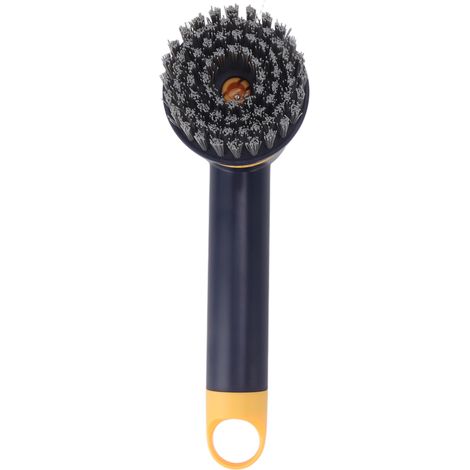 Brosse de nettoyage électrique sans fil pour salle de douche, idéale pour le carrelage en céramique (1200 mAh, bleue).