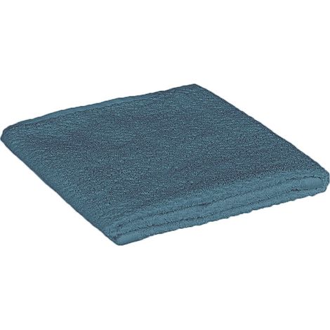 Asciugamani ospite per bagno 55x100 cm turchese cobalto in cotone 100% (1/5)